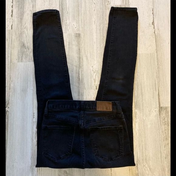 Madewell Black Jeans Size 24 - Picture 5 of 8
